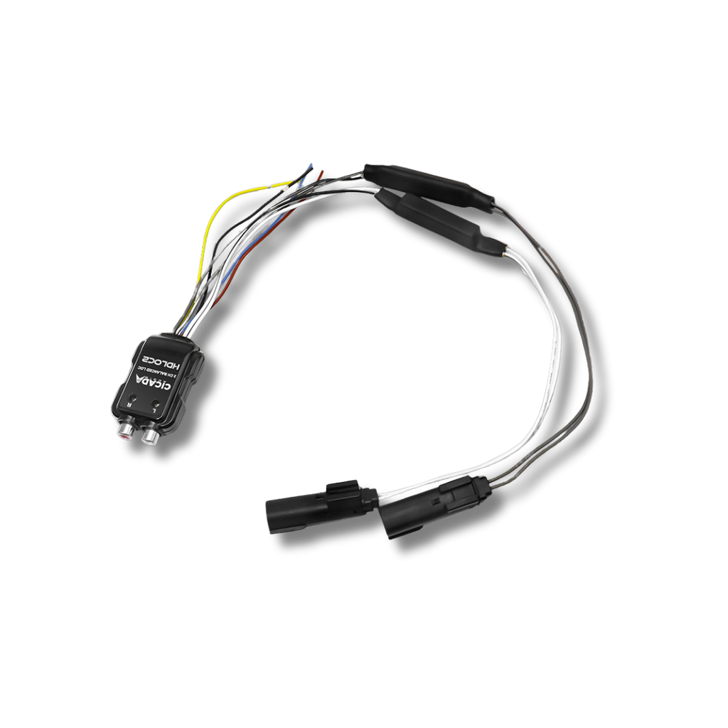 HDLOC2 - H-D® 2CH Line Output Converter w/ Load Resistors