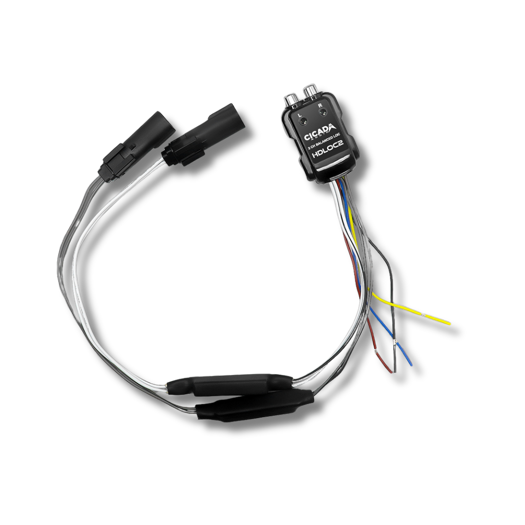 HDLOC2 - H-D® 2CH Line Output Converter w/ Load Resistors