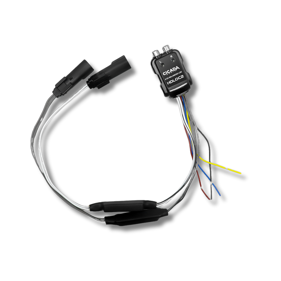 HDLOC2 - H-D® 2CH Line Output Converter w/ Load Resistors