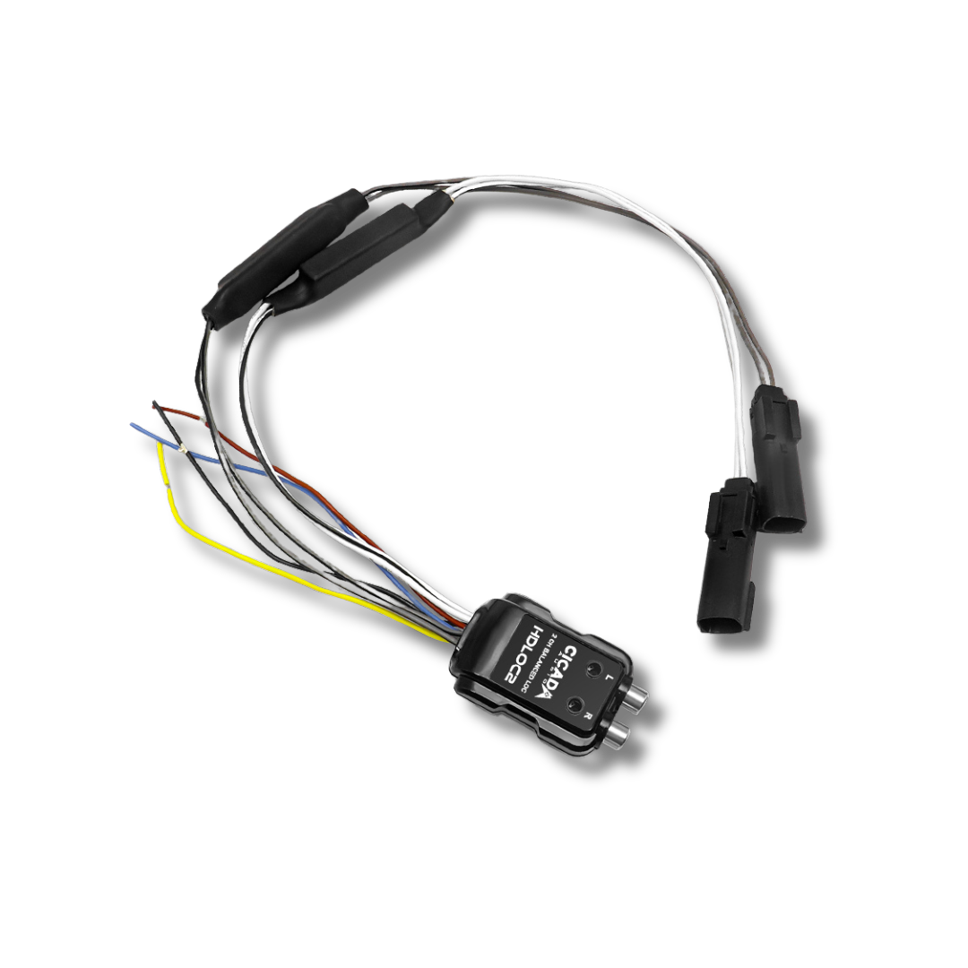 HDLOC2 - H-D® 2CH Line Output Converter w/ Load Resistors