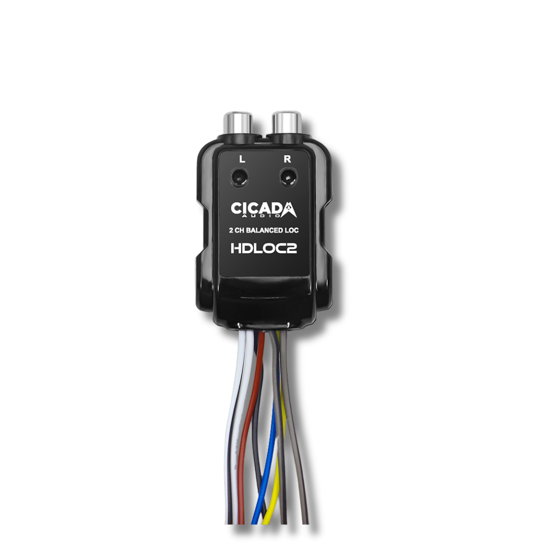 HDLOC2 - H-D® 2CH Line Output Converter w/ Load Resistors