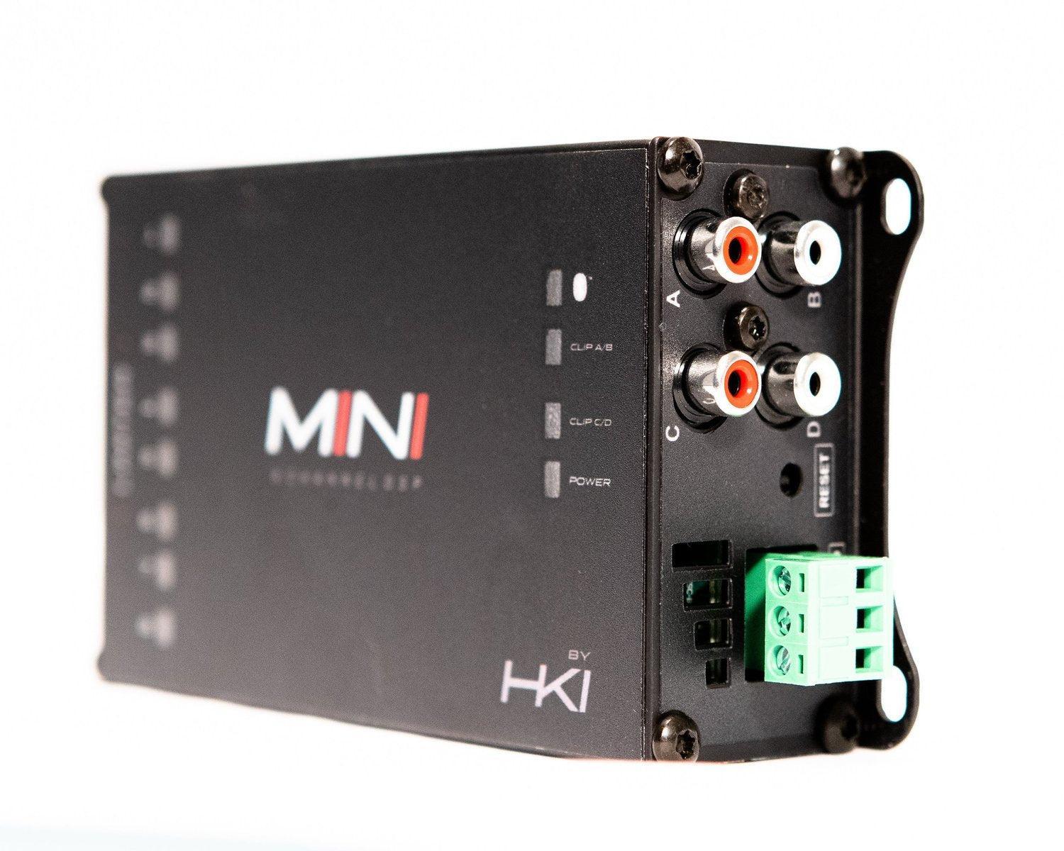 HKI Mini DSP — 8-Channel Digital Sound Processor for Motorcycle & Powersports Audio