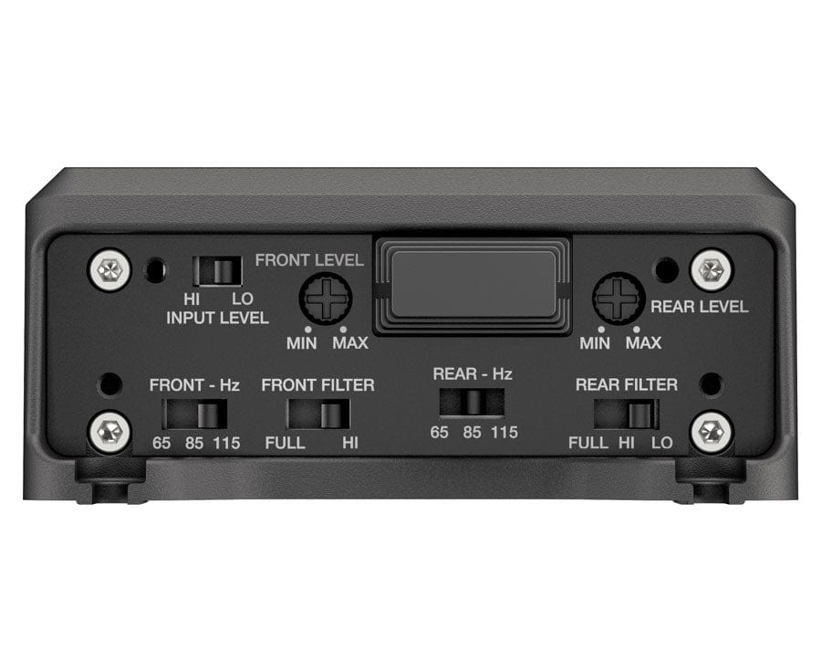 Hertz HMP4D — Compact 4-Channel Class-D Motorcycle Amplifier (260W RMS / 65W x4 @ 2Ω)