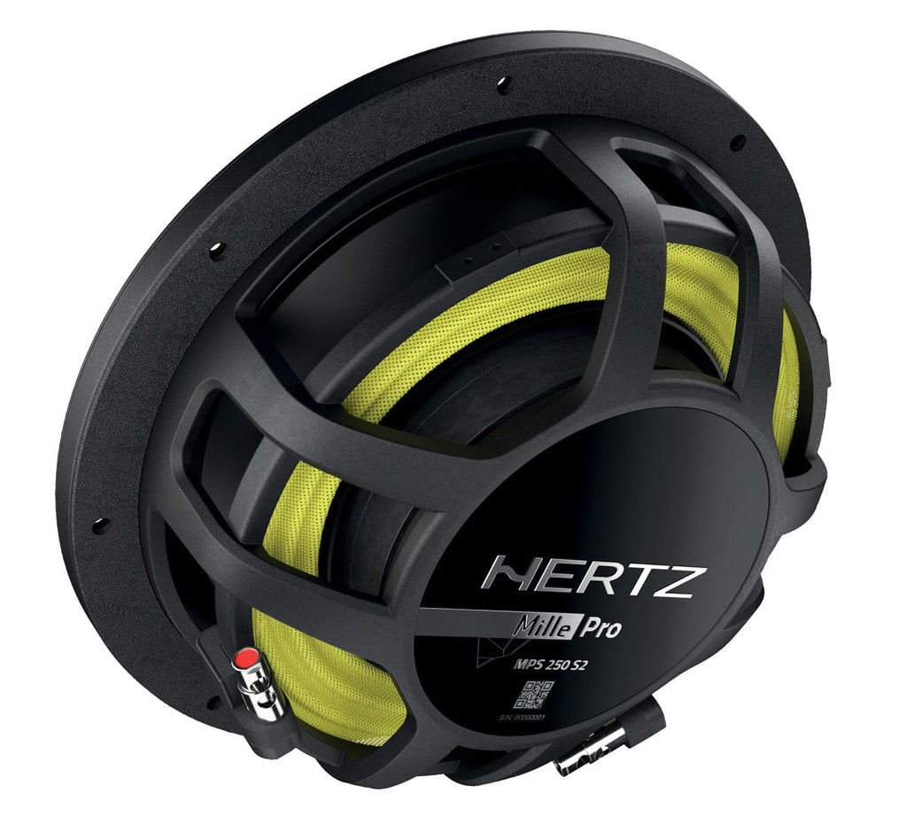 Hertz MPS 250 S2 – 10" Shallow Subwoofer (2-Ohm)