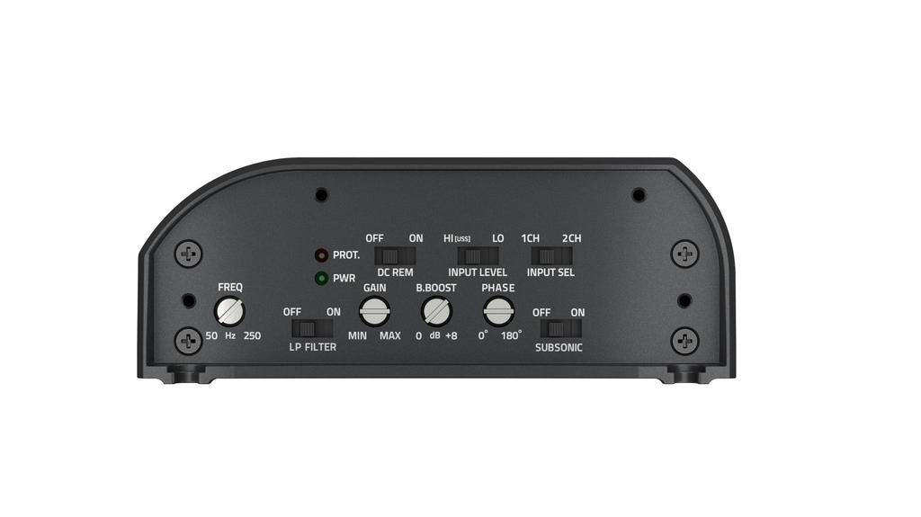 Hertz SP1.900 — Compact 1-Channel Class-D Motorcycle Subwoofer Amplifier (1,000W RMS @ 1Ω)