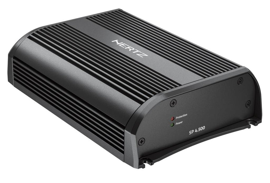 Hertz SP4.500 — Advanced 4-Channel Class-D Motorcycle Amplifier (520W RMS / 130W x4 @ 2Ω)