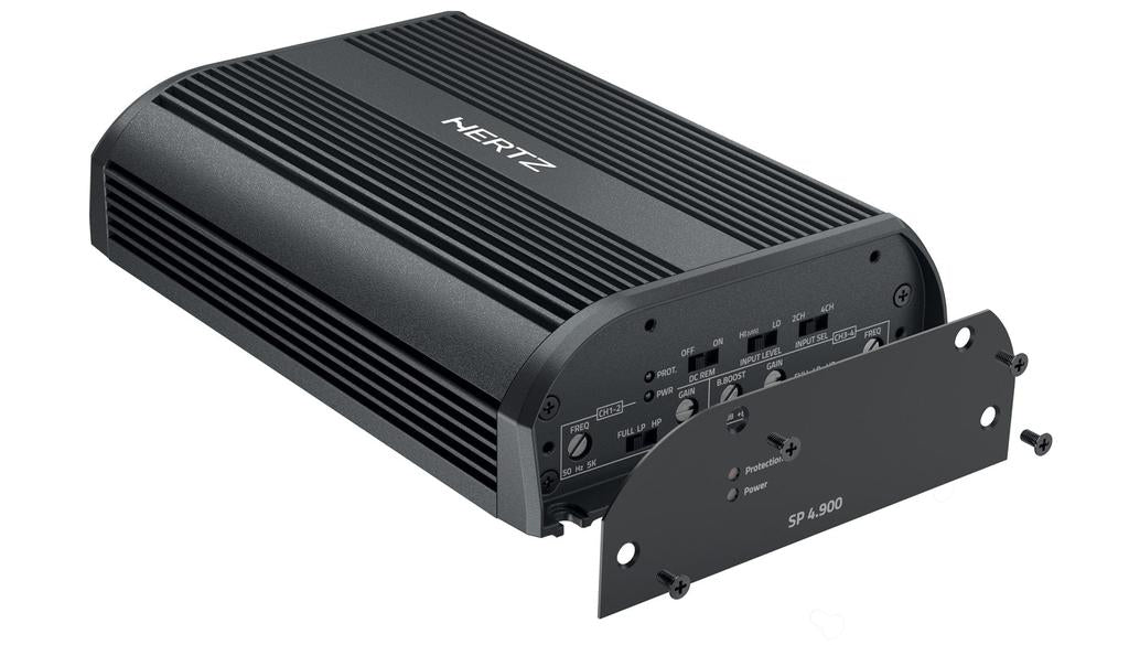 Hertz SP4.900 — Advanced 4-Channel Class-D Motorcycle Amplifier (920W RMS / 230W x4 @ 2Ω)