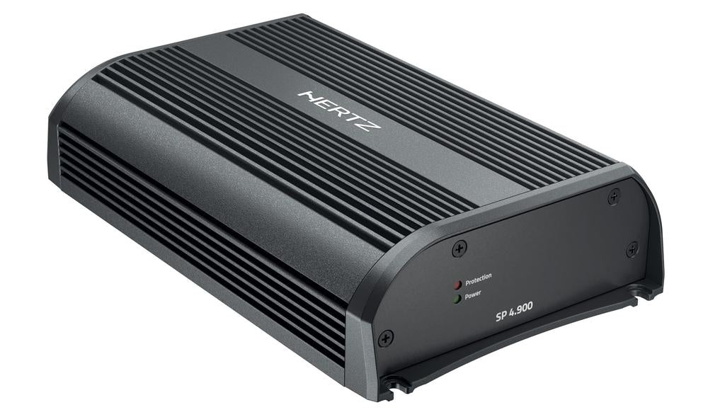 Hertz SP4.900 — Advanced 4-Channel Class-D Motorcycle Amplifier (920W RMS / 230W x4 @ 2Ω)