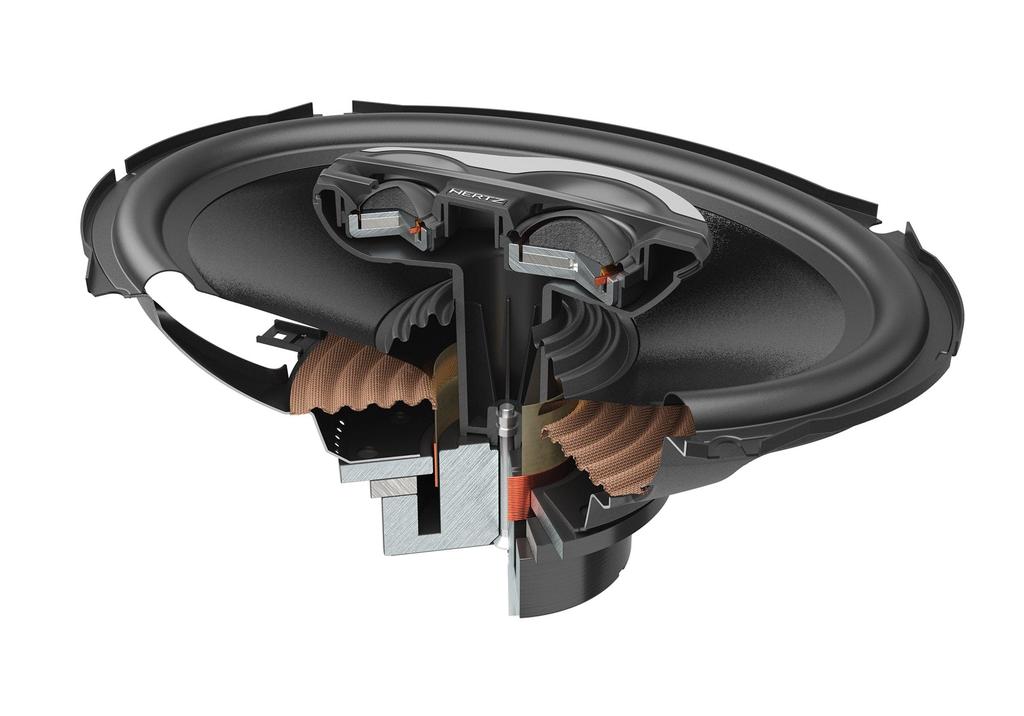 Hertz SX 690 H – 6×9" 3-Way Coaxial Speakers