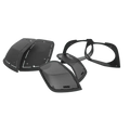 Hogtunes HT LID-RM – Saddlebag Lids for 6×9" Speakers for Harley Touring (2014–2023)