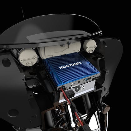 Hogtunes QC 475-RM — QuadCast 4-Channel Class-D Motorcycle Amplifier with R.E.M.I.T. (475W RMS)