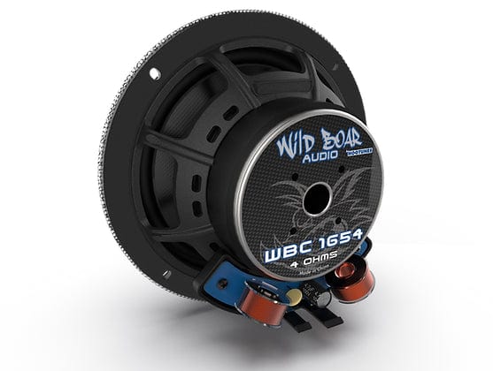 Hogtunes WBC 1654 – 6.5" Replacement Front Speakers for Harley Touring (2014–2023)