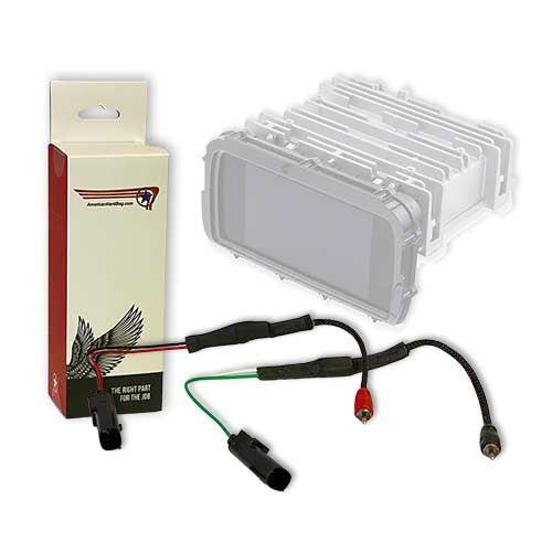 Plug & Play Signal Adapter for Aftermarket Amplifiers – Harley 2014+