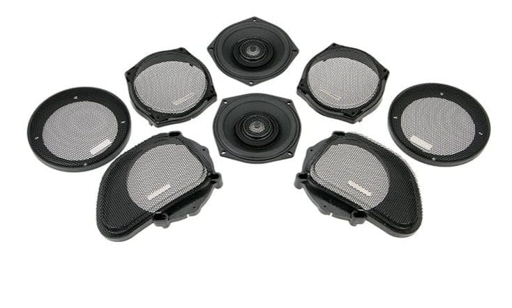 Precision Power HD13.52 5.25” Fairing Speakers | 2-Ohm Upgrade for 1998–2013 Harley Touring