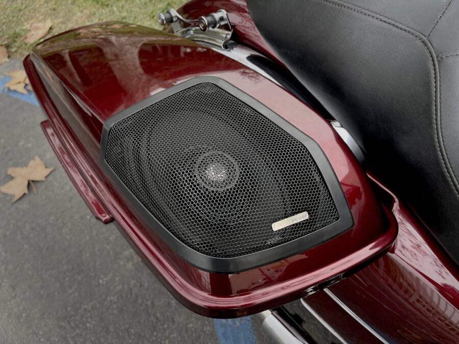 Precision Power HD13.SBS – 6×9" Saddlebag Lid Cut Kit with Grilles for 1998–2013 Harley-Davidson® Touring