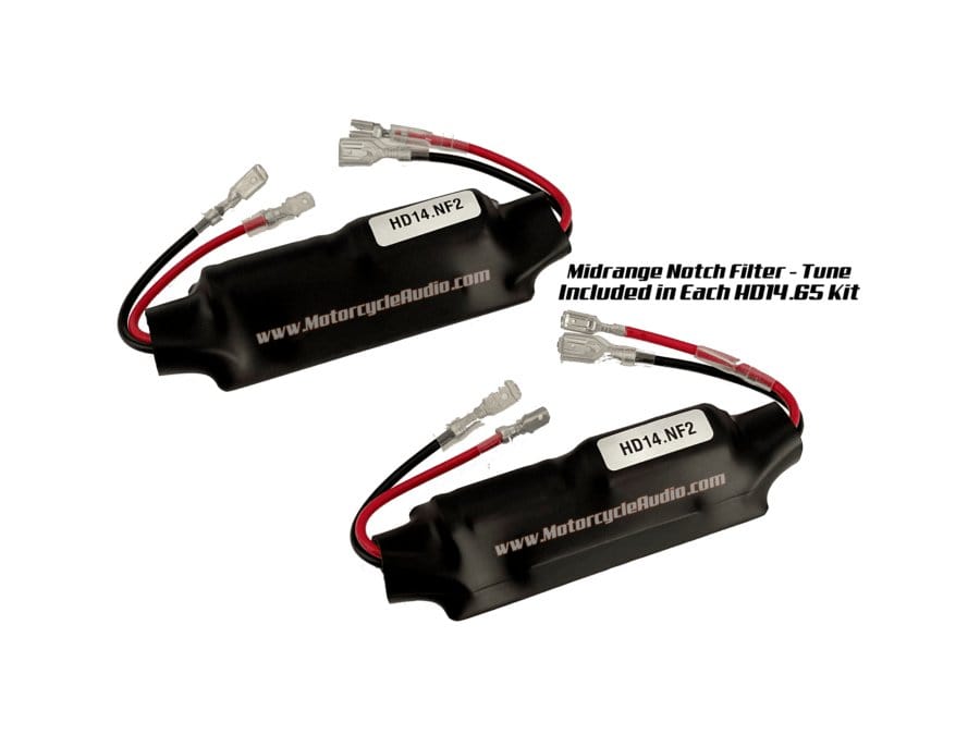 Precision Power HD14.654 – 6.5" 4-Ohm Fairing Speakers for 2014+ Harley-Davidson Touring