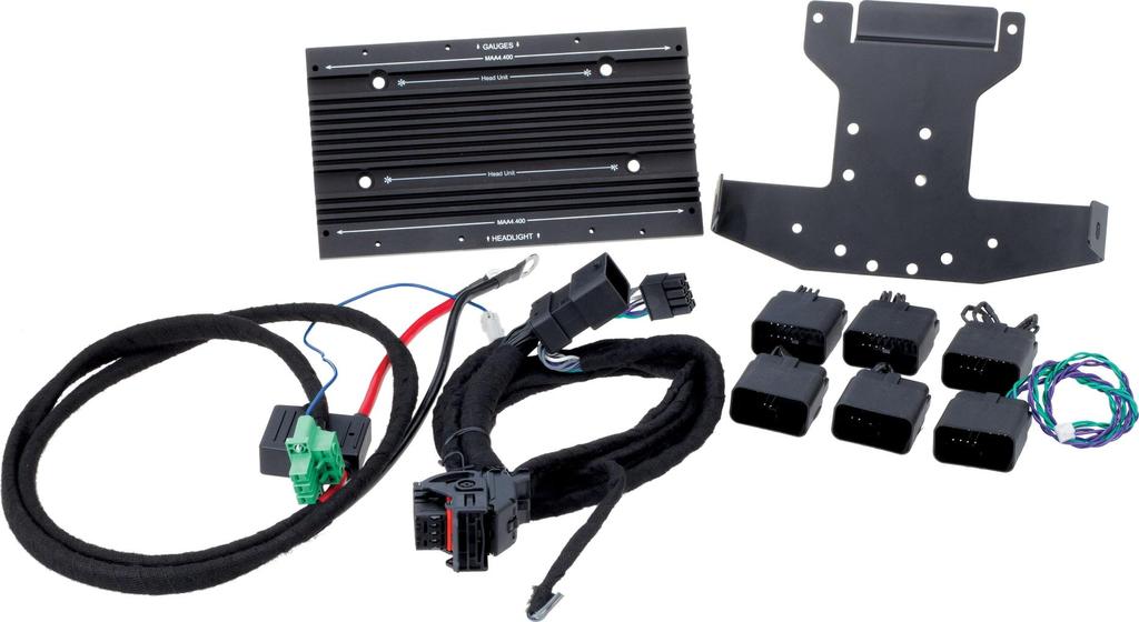 Precision Power HD14.AWK – Plug-n-Play Amplifier Install & Wiring Kit for 2014+ Harley-Davidson Touring