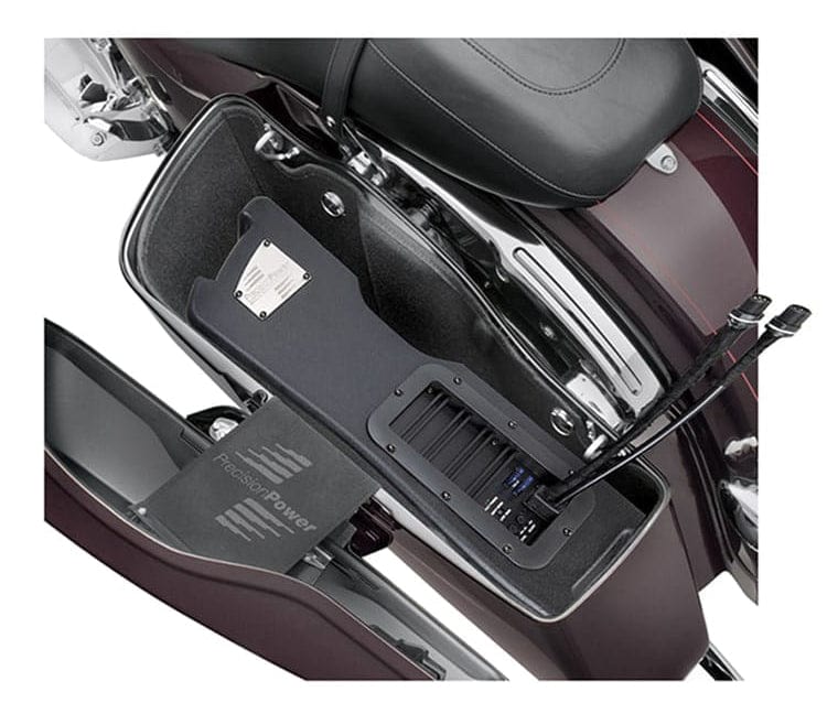 Precision Power HD14.SBW | Powered Saddlebag Subwoofer Kit for 2014+ Harley-Davidson Touring