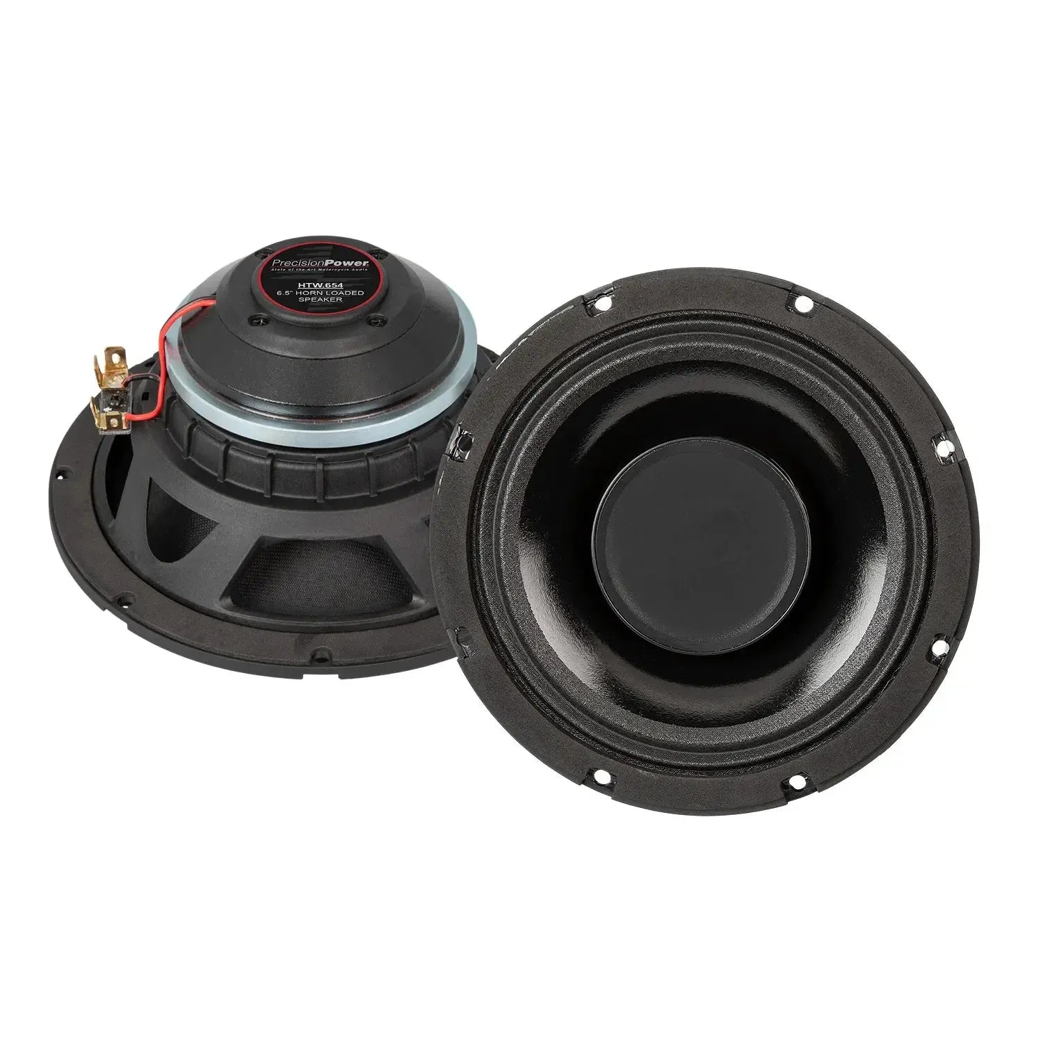 Precision Power HTW.654 – 6.5" 4-Ohm Weather-Resistant Horn-Loaded Motorcycle Speakers