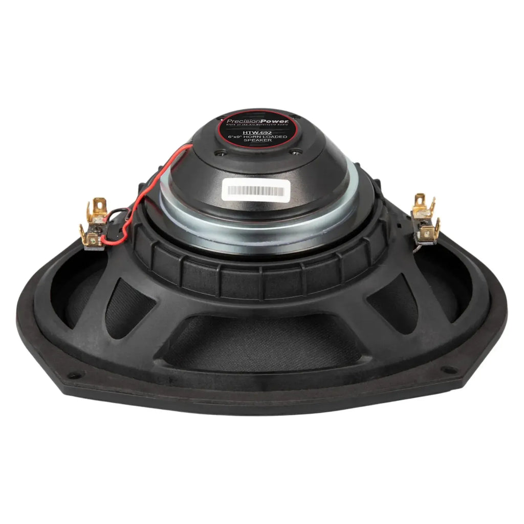 Precision Power HTW.692 – 6×9" 2-Ohm Weather-Resistant Horn-Loaded Motorcycle Speakers