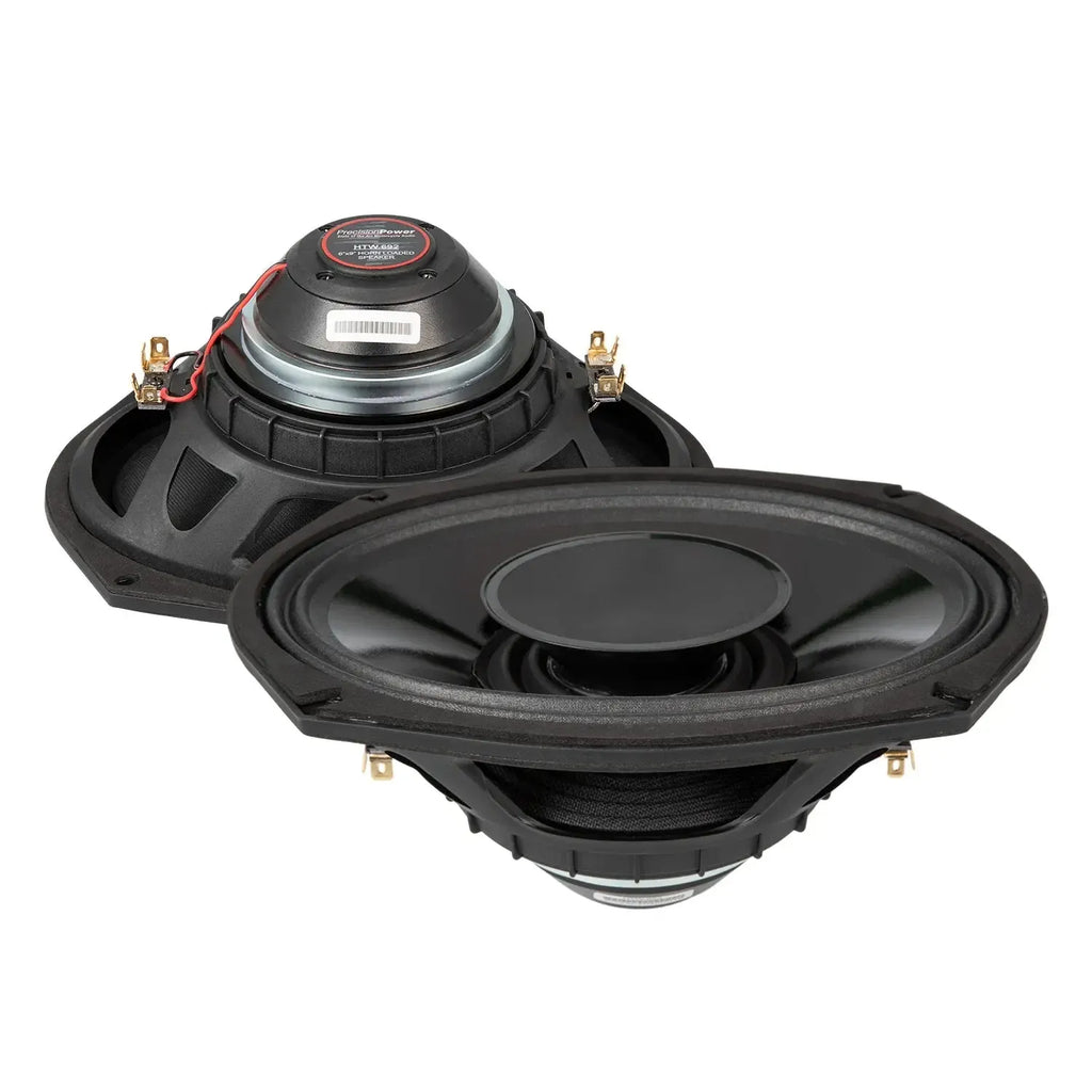 Precision Power HTW.692 – 6×9" 2-Ohm Weather-Resistant Horn-Loaded Motorcycle Speakers