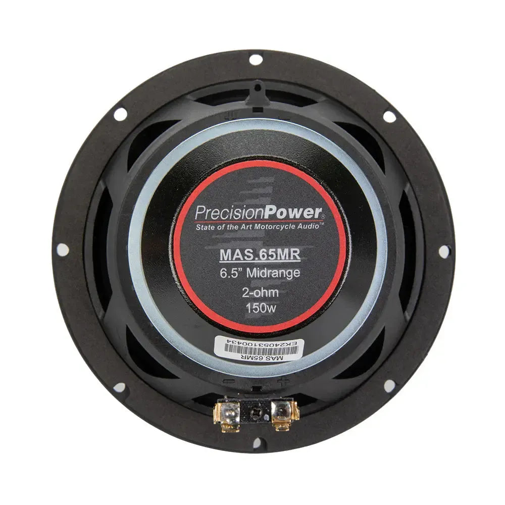 Precision Power MAS.65MR | 6.5" 2-Ohm High-Efficiency Midrange Motorcycle Speakers