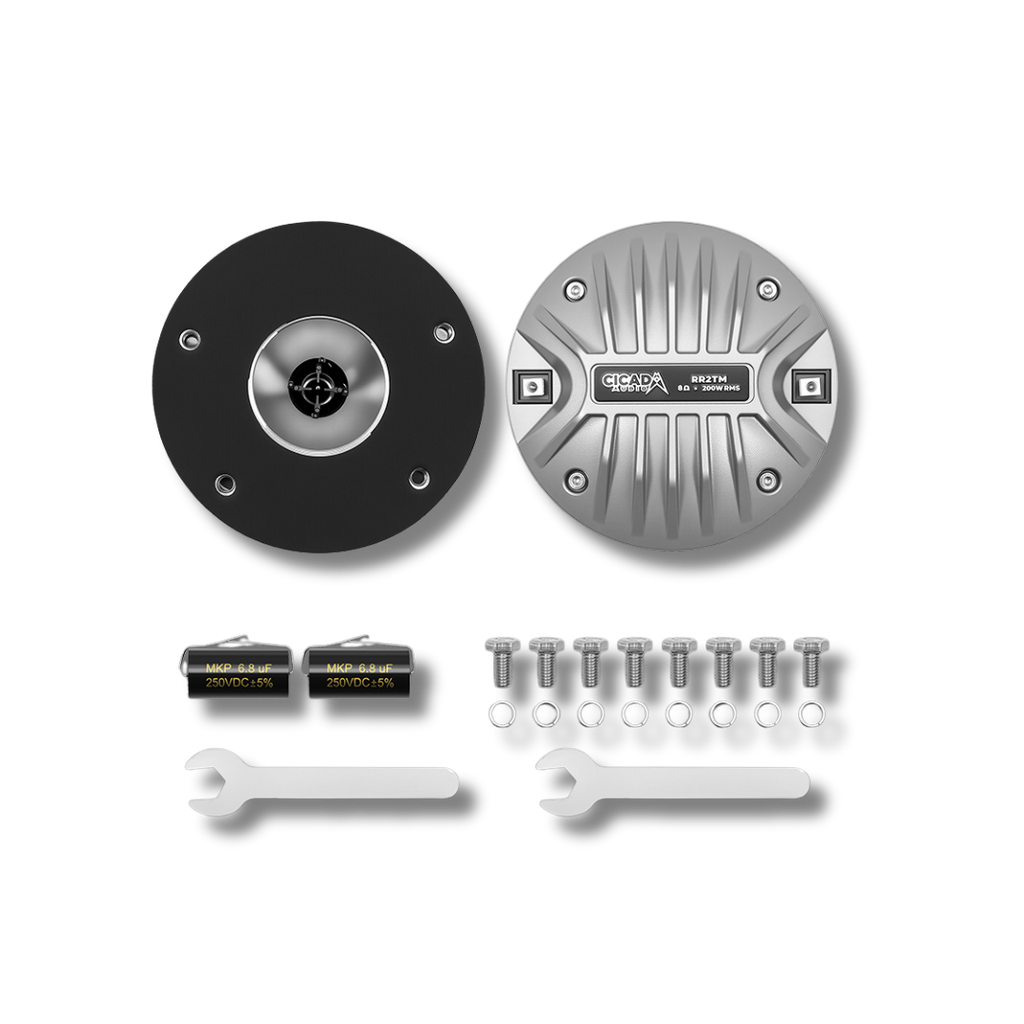 RR2TM - 2-inch Titanium Tweeter motor - 4Ω - Pair