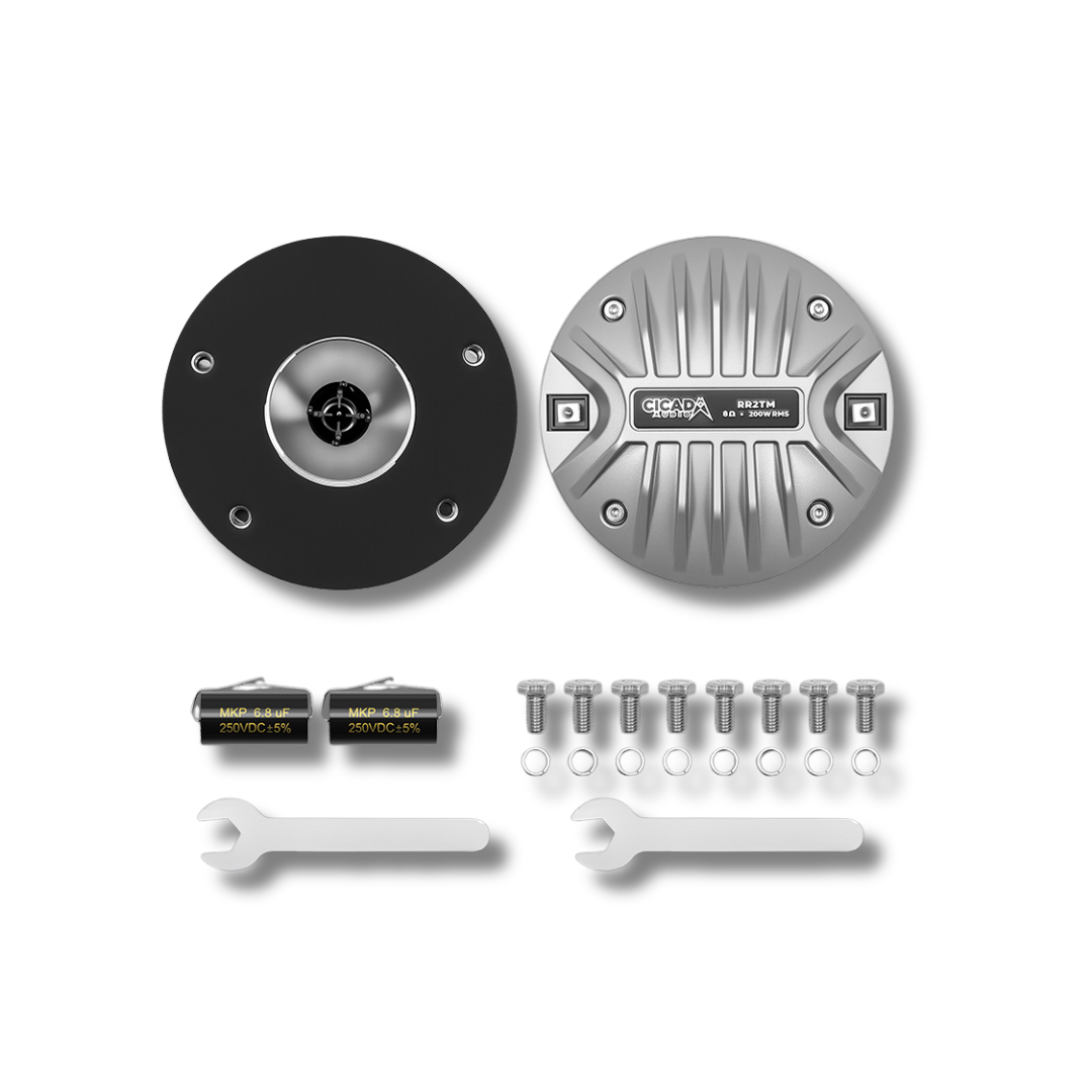 RR2TM - 2-inch Titanium Tweeter motor - 4Ω - Pair