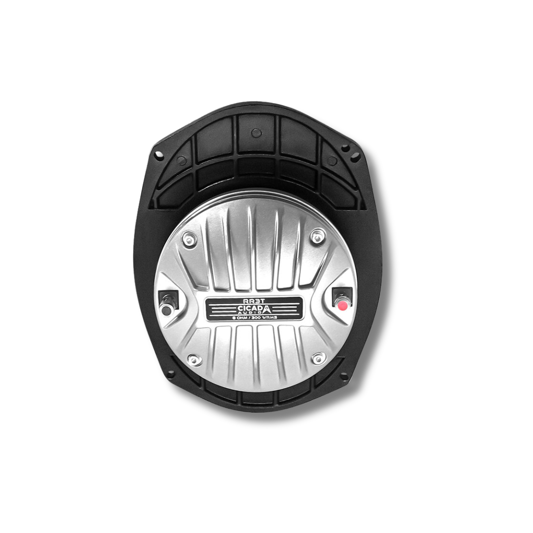 Cicada Audio RR3T – 6×9" Plate with 3" Horn Tweeters (8Ω, Pair)