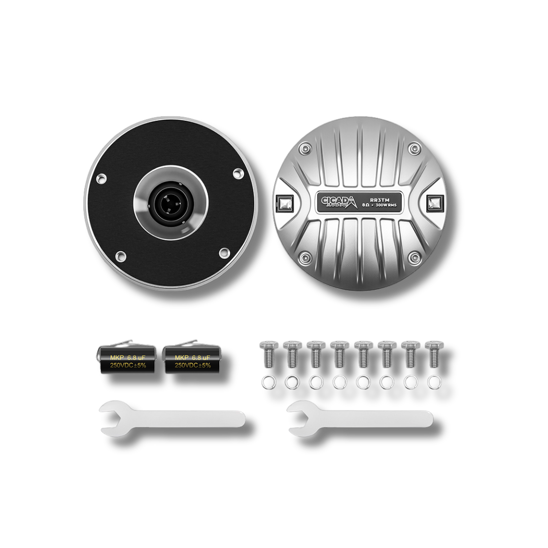 Cicada Audio RR3TM 3-inch Ring Radiator Tweeter Motor
