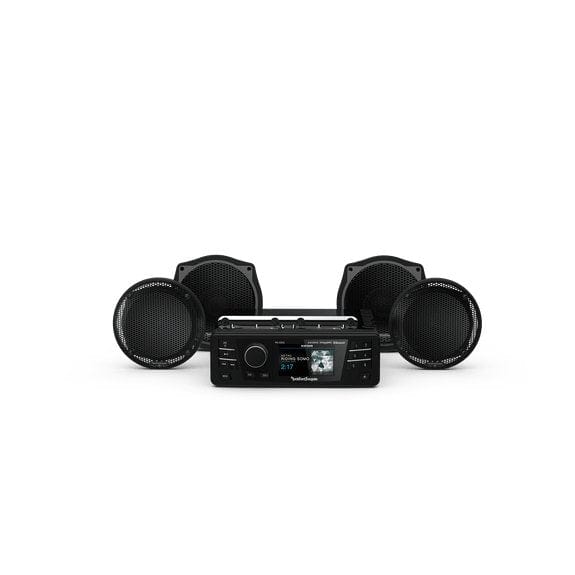 Rockford Fosgate 1998-2013 Electra Glide® Ultra Classic® Source Unit & 4-Speaker Kit