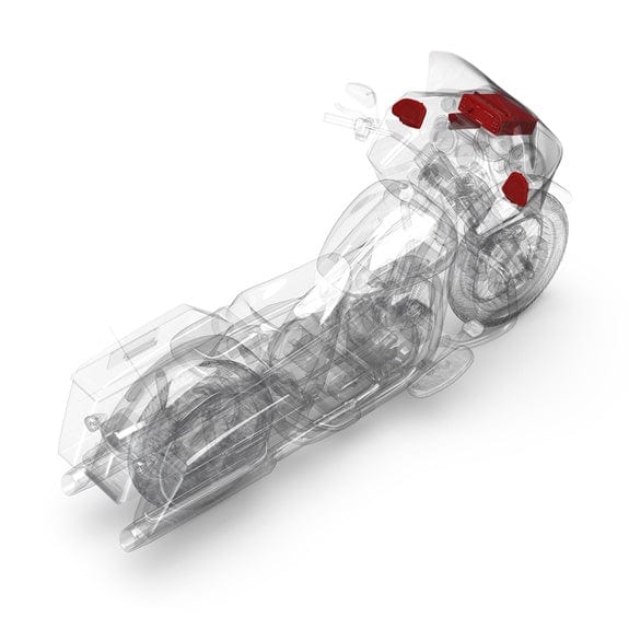 Rockford Fosgate 1998-2013 Road Glide® Source Unit, 2-Speaker & Amp Kit