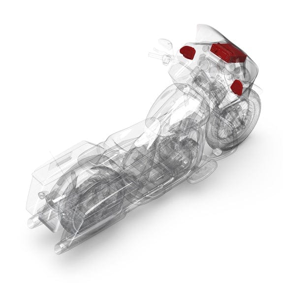 Rockford Fosgate 1998-2013 Road Glide® Source Unit, 2-Speaker Kit