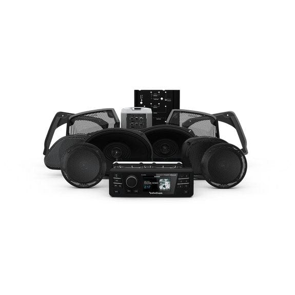 Rockford Fosgate 1998-2013 Road Glide® Ultra Source Unit, 6 Speaker & Amp Kit