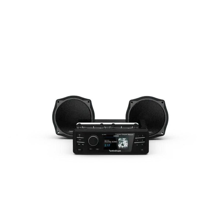 Rockford Fosgate 1998-2013 Street Glide® Source Unit & 2-Speaker Kit