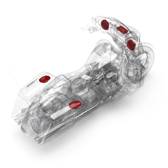 Rockford Fosgate 2014+ Road Glide® CVO & Street Glide® CVO 4 Speaker & Amp Kit