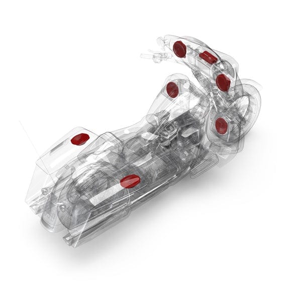 Rockford Fosgate 2014+ Road Glide® CVO® & Street Glide® CVO 6 Speaker & Amp Kit