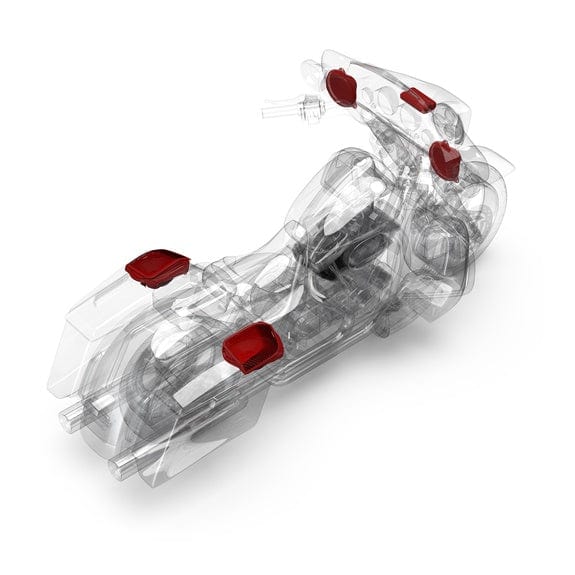 Rockford Fosgate 2014+ Road Glide® & Street Glide® 4-Speaker & Amp Kit