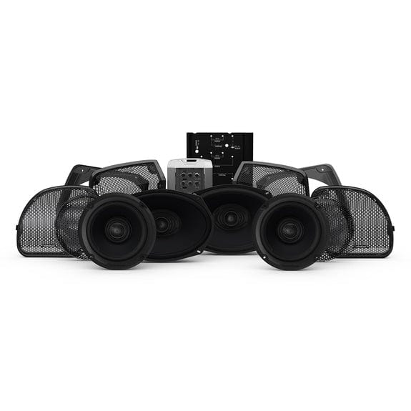 Rockford Fosgate 2014+ Road Glide® & Street Glide® 4-Speaker & Amp Kit