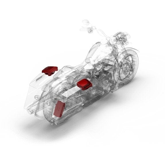 Rockford Fosgate 2014+ Road King® 2-Speaker & Amp Kit