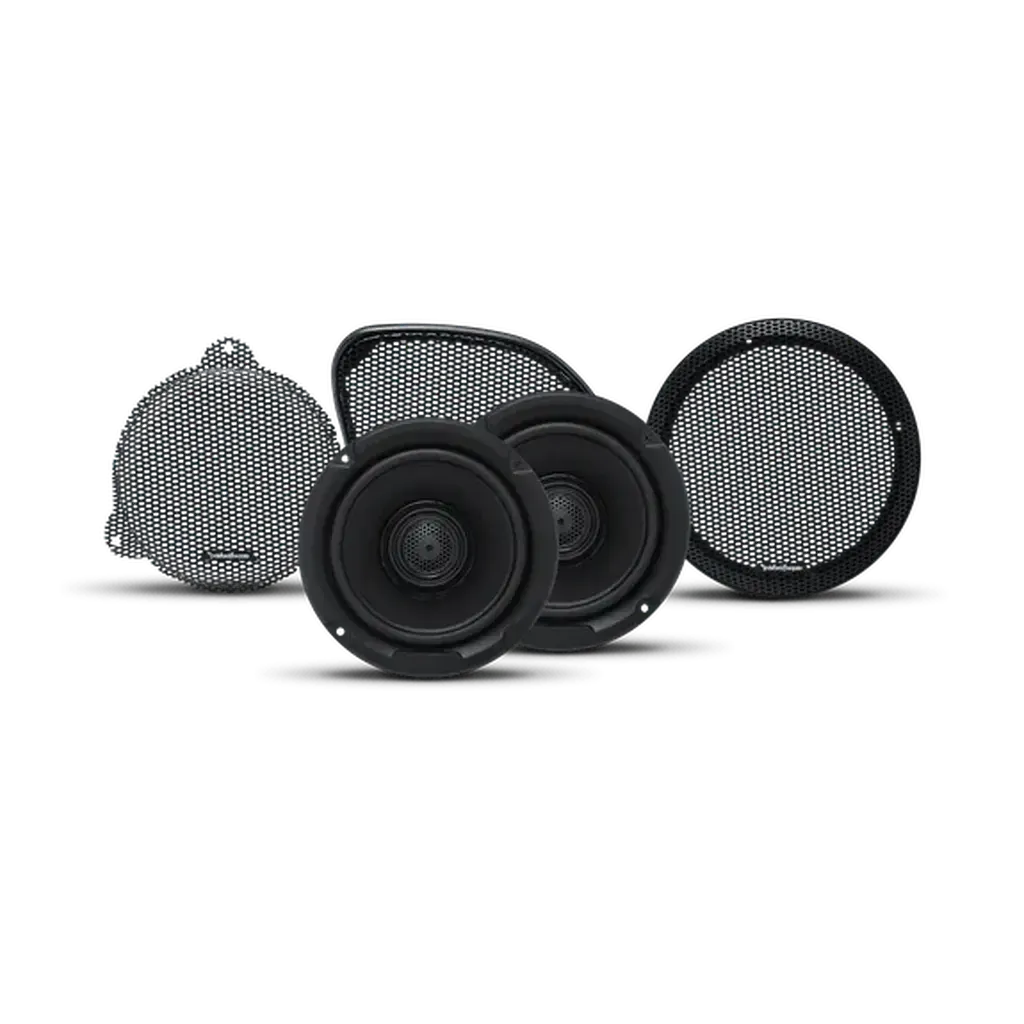 Rockford Fosgate Power 6.5" Full Range Upper/Lower Fairing and Tour-Pak Speakers (2014+)