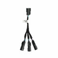SaddleTramp BC-9721 — Rear Audio 3-Way Splitter Harness for 1998–2023 Harley-Davidson Touring