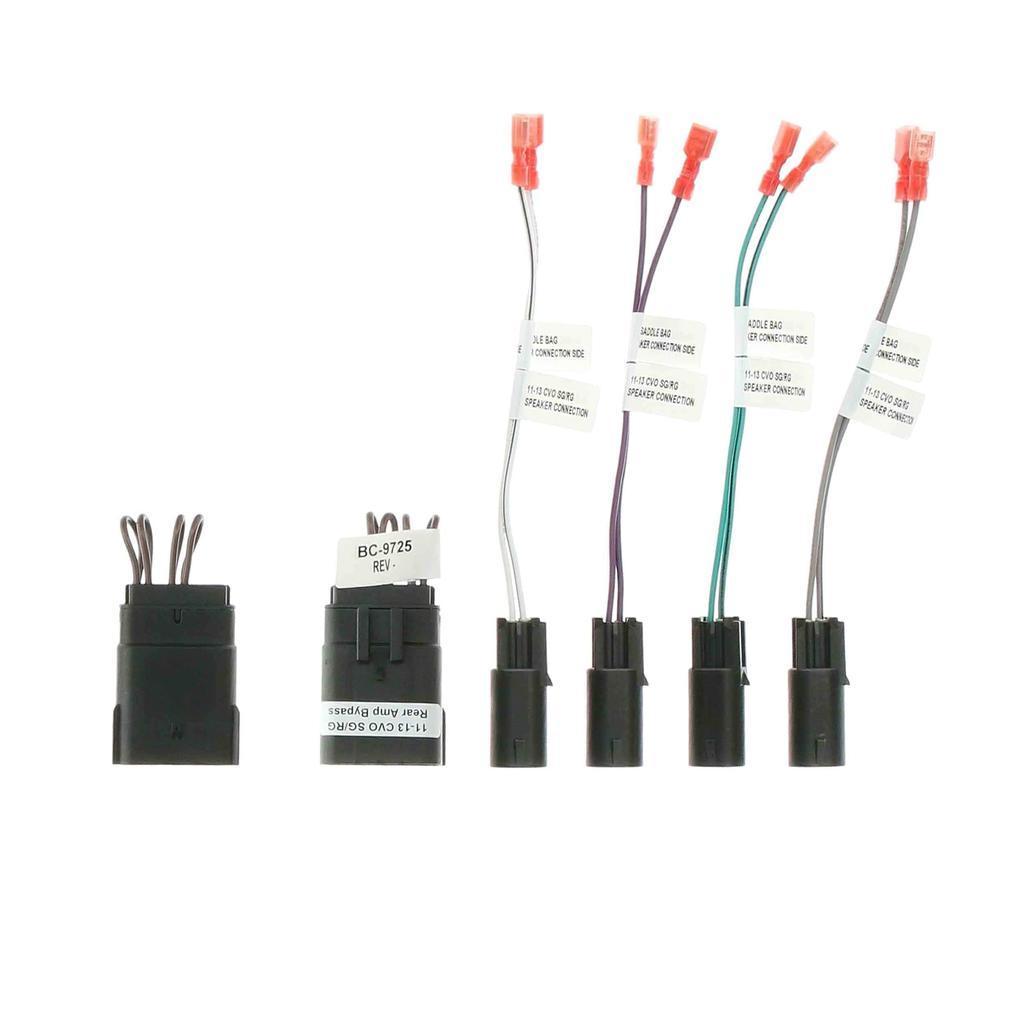 SaddleTramp BC-9725 — OE Amplifier Bypass Harness Kit for 1998–2013 Harley-Davidson CVO Touring