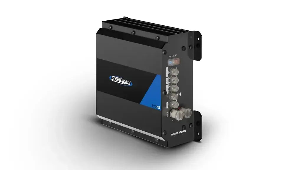 SounDigital EVO PS 1200.1 — Compact 1-Channel Class-D Motorcycle Subwoofer Amplifier (1,200W RMS @ 4Ω)