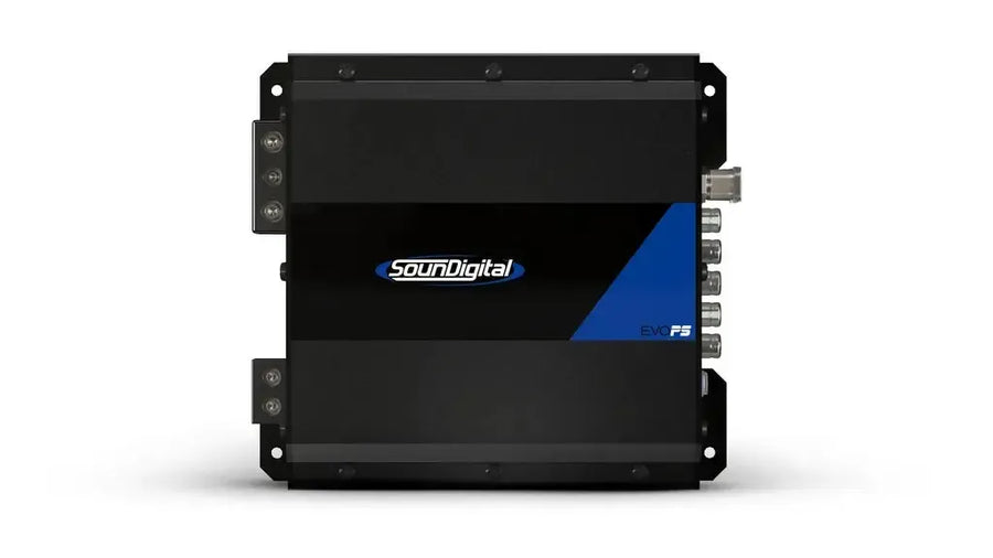 SounDigital EVO PS 1200.1 — Compact 1-Channel Class-D Motorcycle Subwoofer Amplifier (1,200W RMS @ 4Ω)