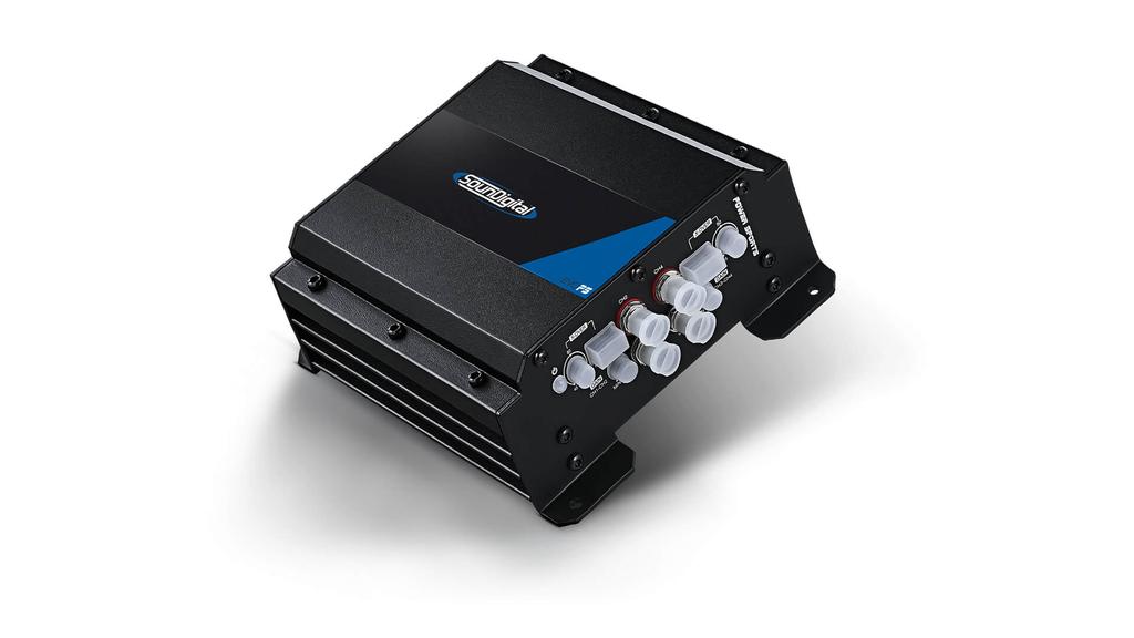 SounDigital EVO PS 1200.4 — Compact 4-Channel Class-D Motorcycle Amplifier (1,200W RMS / 300W x4)