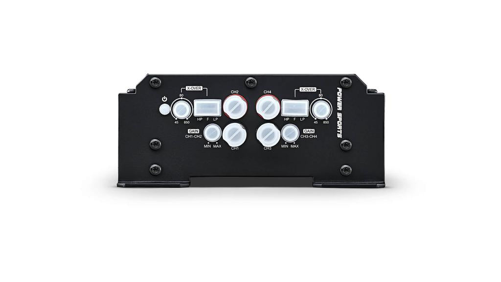 SounDigital EVO PS 1200.4 — Compact 4-Channel Class-D Motorcycle Amplifier (1,200W RMS / 300W x4)