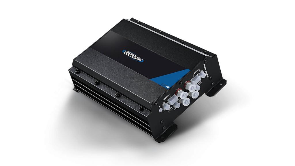SounDigital EVO PS 2000.4 — Compact 4-Channel Class-D Motorcycle Amplifier (2,000W RMS / 500W x4 @ 1Ω)