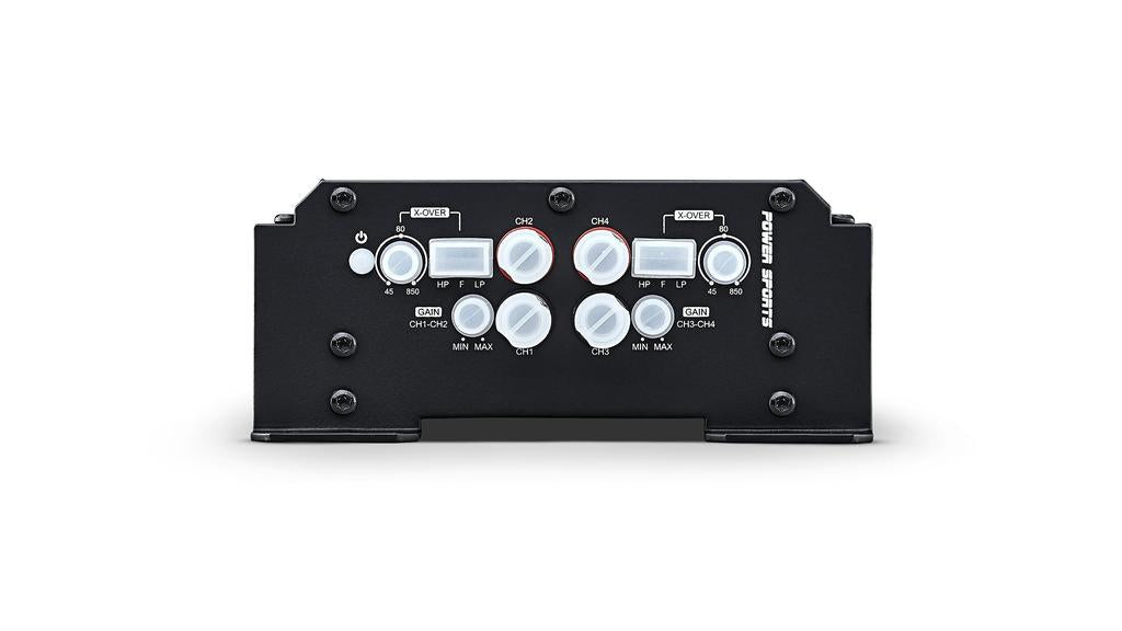 SounDigital EVO PS 2000.4 — Compact 4-Channel Class-D Motorcycle Amplifier (2,000W RMS / 500W x4 @ 1Ω)