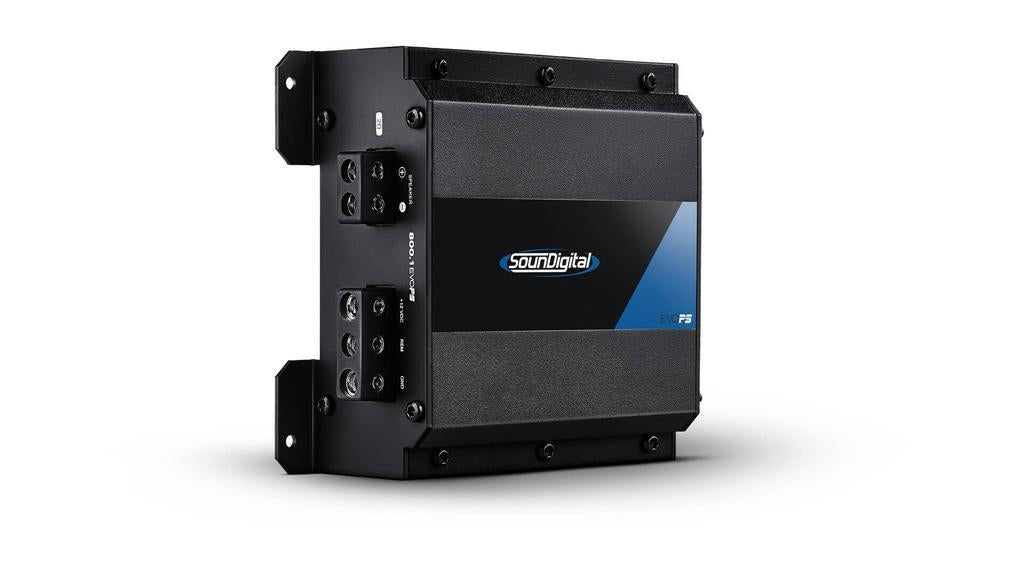 SounDigital EVO PS 800.1 — Compact 1-Channel Class-D Motorcycle Subwoofer Amplifier (800W RMS @ 2Ω)